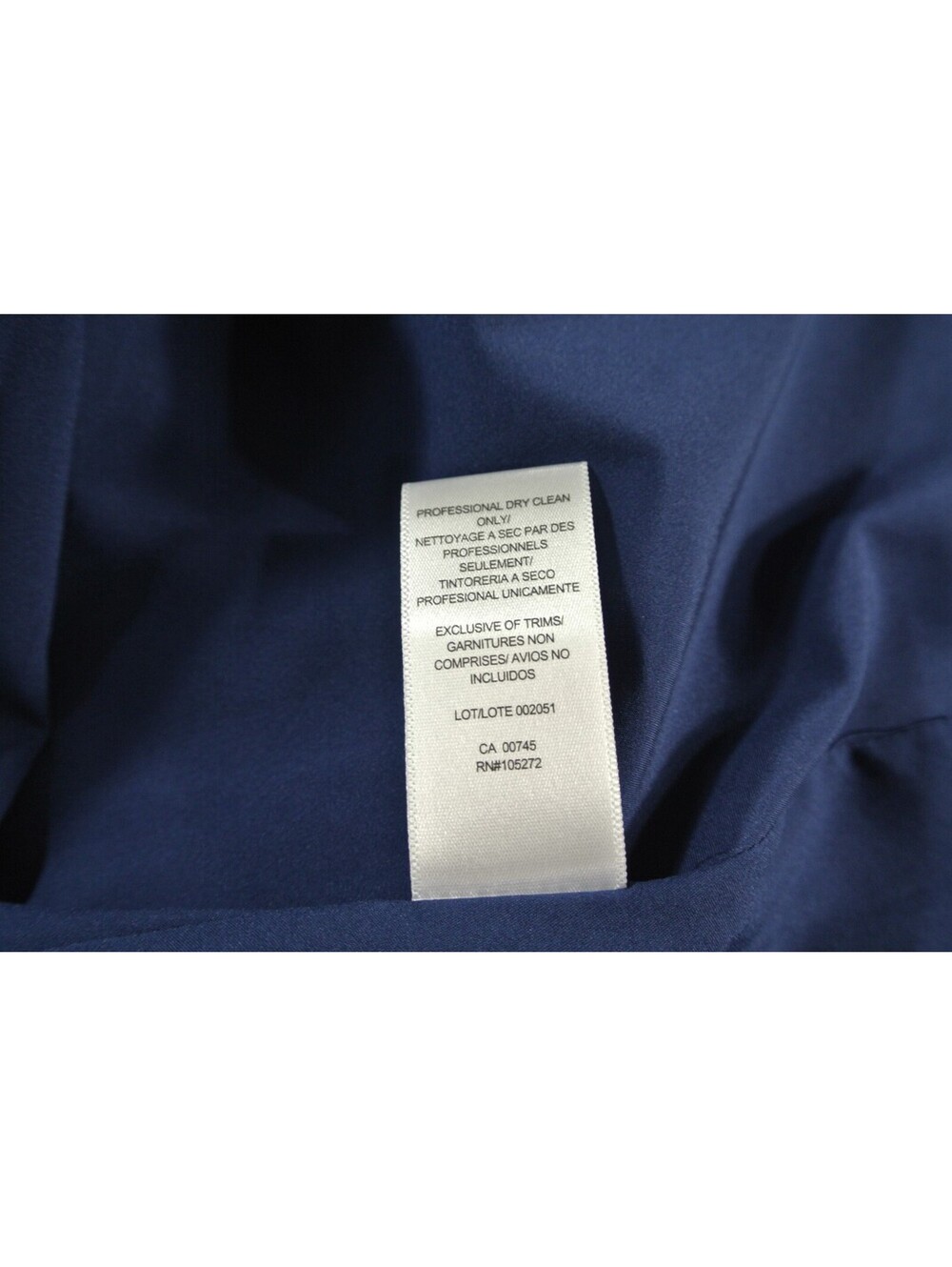 NEW Kay Unger Blue Evaline Placed Floral Cocktail Midi Dress Size 14 #MD2089 - Picture 9 of 9